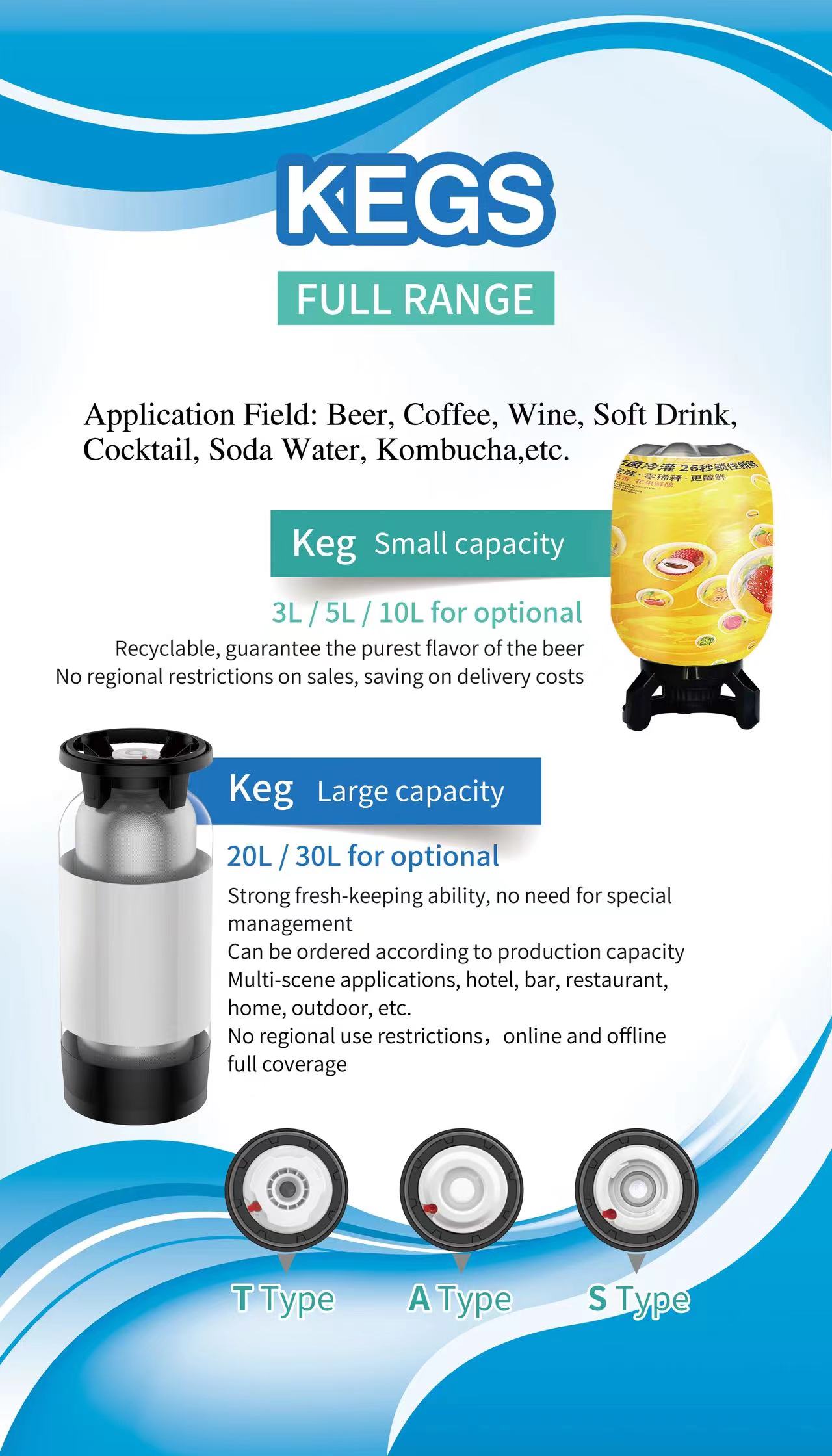 hiuier plastic pet keg