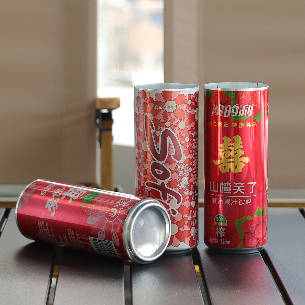 China Manufacturer 330ml 355ml 473ml 500ml Sleek Wholesale Empty Blank Plain Aluminum Can 