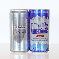 269ml Sleek Can Beverage Aluminum Cans Manufacturing for Beverage Beer Packaging 