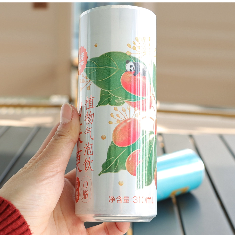 China Factory Wholesale Custom 330ml Sleek Blank Printed Empty Aluminum Can for Beer Beverage Soda Soft Drinks