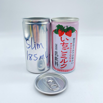 Wholesale 185ml Empty Aluminum Cans for Carbonated Energy Soft Drinks Packaging