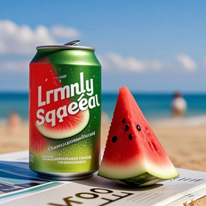 Wholesale OEM 330ml Canned Private Label Fruit Juice Flavored Beverage Sparkling Soda Health Exotic Carbonated Soft Drink 