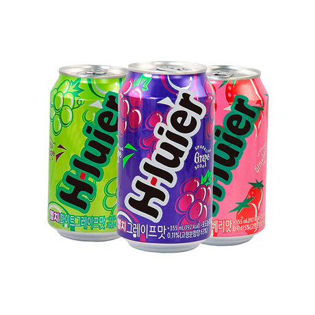 Canned Carbonated Fruit Flavor Exotic Beverage Soft Drinks