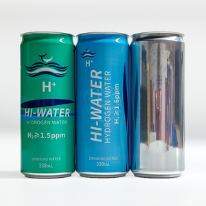 Customized 2 Piece Beverage Beer Sleek Cans 330ml Empty Aluminum Cans 