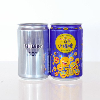 200ml Blank Printed Aluminum Cans for Beer Juice Energy Drink Packaging