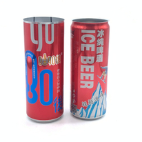 Food Grade Recycled 330 Ml Beer Beverage Packaging Aluminum Can