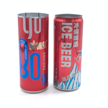 Food Grade Recycled 330 Ml Beer Beverage Packaging Aluminum Can