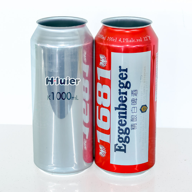 500 ml standardní šťávy z hliníkového pop může 500ml Elegantní hliníkový matný pivní nápoj může balení s víkem