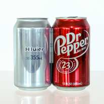Wholesale 355ml Printing Empty Aluminum Metal Can Soda Beer Beverage Cans Packaging