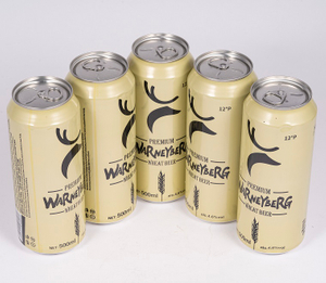 Wholesale Private Lable High Quality Alcoholic Beer Craft Cooked Malt Wheat Beer in Aluminum Cans