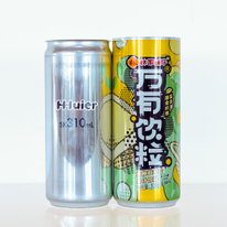 310ml Sleek Printed Aluminum Can With Easy Open Lid For Packing Beverages