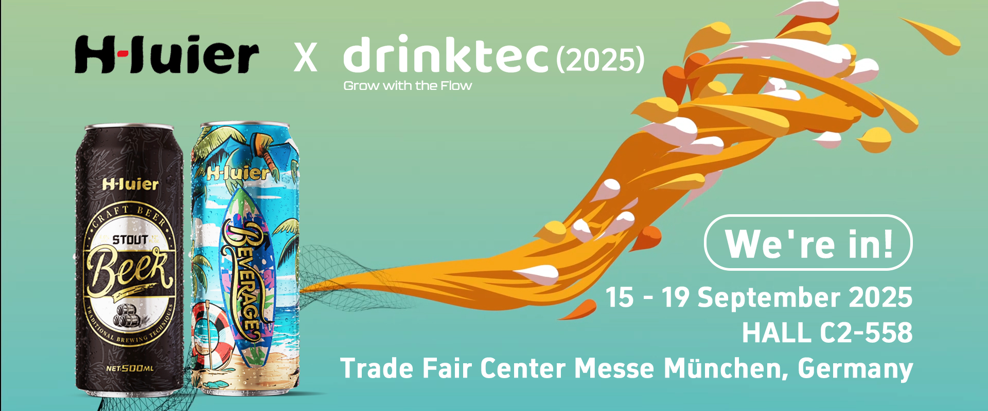 Hiuier Global Beer & Beverage Manufacturer To Showcase Innovation at Drinktec 2025 in Munich