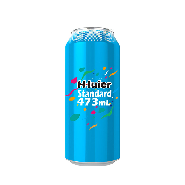 Рециклирачка боја Прилагодени празни алуминиумски лименки 473ml 16oz Алуминиум стандарден пијалок од безалкохолен пијалок може