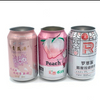 Wholesale Sleek Standard Packaging Blank Beverage Can Custom 7 Color Printed Empty Aluminum Soft Drink Cans with Lid