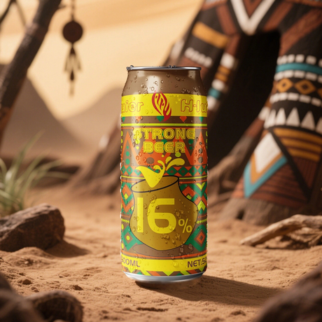 Beer Factory Wholesale 16% Vol yakawedzera yakasimba craft lager doro rekutengesa
