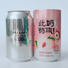 Wholesale Sleek Standard Packaging Blank Beverage Can Custom 7 Color Printed Empty Aluminum Soft Drink Cans with Lid