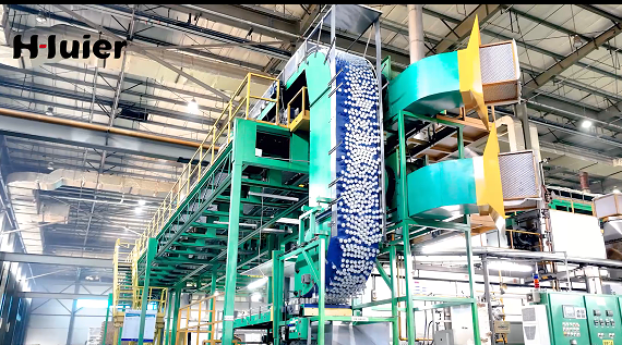 More Than 3,000 Per Minute! Here The Aluminum Can Sits "Roller Coaster"