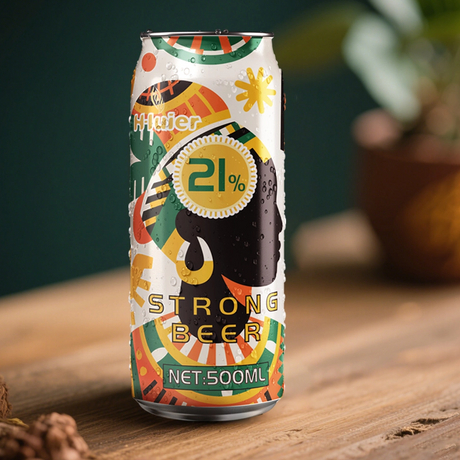 Yakagadzirirwa OEM yakazvimirira Label Canned High Driale 21% Vol 500ml Super Extrat Worth Sraut Craft Lager Beer