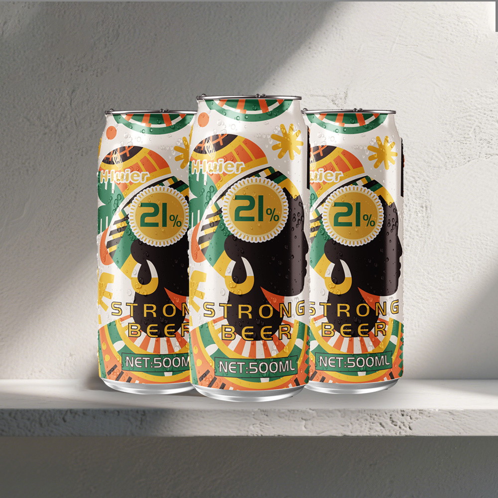 Customized OEM Private Label Canned High Alcoholic 21%vol 500ml Super Extra Strong Craft Lager Beer Buy
