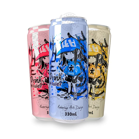Canned Exotic Soda Sparkling Water Exotic Soft Drinks 
