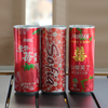 Factory Custom Eco-friendly Custom Logo Printed Aluminum Cans Sleek Printed Aluminum Cans for Energy Cocktail Drinks