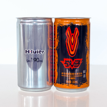 Factory Wholesale Custom 185ml 200ml 250ml Slim Empty Blank Printed Aluminum Packaging Soda Cola Energy Drink Coffee Can Supplier