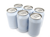 Aluminum Can Factory Wholesale 330ml 500ml Size Printed White Coated Empty Blank Aluminum Metal Beer Beverage Can 